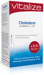 Vitalize Cholesterol Evenwicht + Q10 Capsules 60CP
