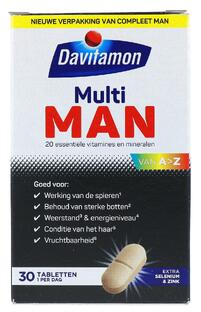 Davitamon Multi Man Tabletten 30TB