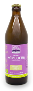 Mattisson HealthStyle Kombucha Ginger & Matcha Drink 500ML Mattisson HealthStyle Kombucha Ginger & Matcha Drink 500ML