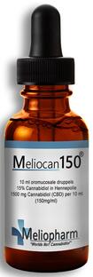 Meliopharm Meliocan150 CBD Olie 15% 10ML