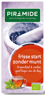 Piramide Thee Frisse Start Zonder Munt 20ZK Piramide Thee Frisse Start Zonder Munt 20ZK