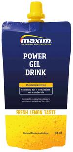 Maxim Power Gel Drink Lemon 160ML