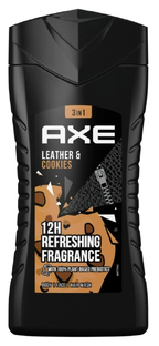De Online Drogist Axe Collision Leather & Cookies Bodywash 250ML aanbieding