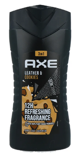 Axe Leather & Cookies Body-Face-Hair Wash 250ML Axe Leather & Cookies Body-Face-Hair Wash 250ML