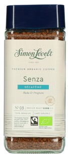 Simon Levelt Senza Cafeïnevrije Oploskoffie 100GR Simon Levelt Senza Cafeïnevrije Oploskoffie 100GR