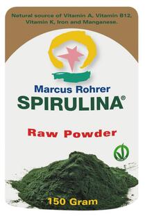 Marcus rohrer Spirulina Raw Powder 150GR