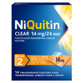 Niquitin Clear Pleisters 14mg Stap 2 14ST