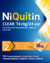 Niquitin Clear Pleisters 14mg Stap 2 14ST