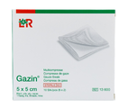 Lohmann & Rauscher Gazin Gaaskompres 5x5cm 10ST