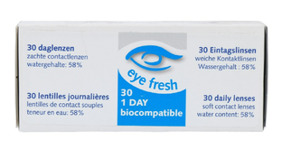 Eye Fresh Daglenzen -6.50 30ST Eye Fresh Daglenzen -6.50 30ST