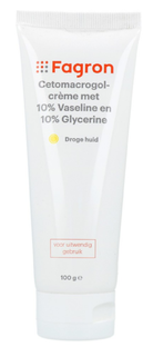 Fagron Cetomacrogol Crème Met 10% Vaseline & Glycerine 100GR