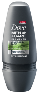 Dove Men+Care Elements Minerals + Sage Deodorant Roller 50ML