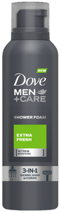 De Online Drogist Dove Men+Care Extra Fresh Shower Foam 200ML aanbieding