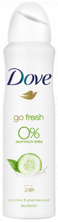 Dove Go Fresh Cucumber 0% Deodorant Spray 150ML