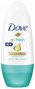 Dove Go Fresh Pear & Aloë Vera Deodorant Roller 50ML Dove Go Fresh Pear & Aloë Vera Deodorant Roller 50ML