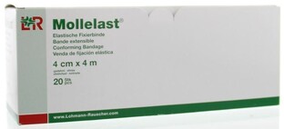 Lohmann & Rauscher Mollelast Fixatiewindsel 4cm x 4m 1ST Lohmann & Rauscher Mollelast Fixatiewindsel 4cm x 4m 1ST