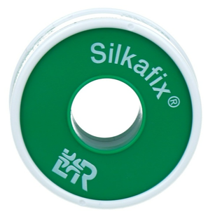 Lohmann & Rauscher Silkafix Hechtpleister 5m x 2.5cm 1ST Lohmann & Rauscher Silkafix Hechtpleister 5m x 2.5cm 1ST