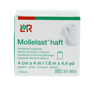Lohmann & Rauscher Mollelast Hast Zwachtel 4cm x 4m 1ST Lohmann & Rauscher Mollelast Hast Zwachtel 4cm x 4m 1ST