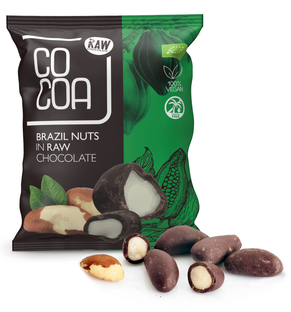 Cocoa Paranoten Pure Chocolade RAW 70GR Cocoa Paranoten Pure Chocolade RAW 70GR