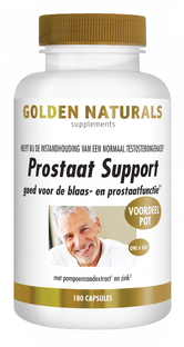 Golden Naturals Prostaat Formule Capsules 180VCP Golden Naturals Prostaat Formule Capsules 180VCP