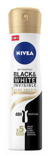 Nivea Black & White Silky Smooth Deodorant Spray 150ML