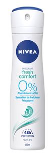 Nivea Fresh Comfort Deodorant Spray 150ML Nivea Fresh Comfort Deodorant Spray 150ML