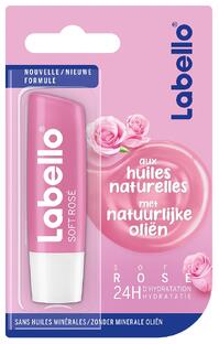 Labello Soft Rosé in Blisterverpakking 4,8GR