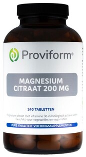 Proviform Magnesium Citraat 200mg 240TB Proviform Magnesium Citraat 200mg 240TB