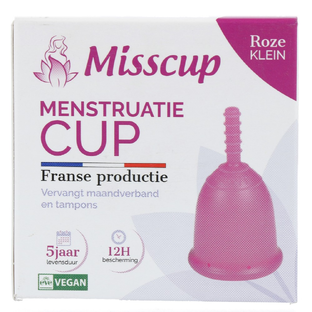 Eco Conseils Misscup Menstruatie Cup Klein Roze 1ST