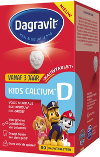 Dagravit Kids Calcium+D Kauwtabletten 90TB