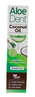 AloeDent Aloe Vera Triple Action Coconut Tandpasta 100ML AloeDent Aloe Vera Triple Action Coconut Tandpasta 100ML