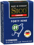 Sico 49 (Forty-Nine) Condooms 2ST