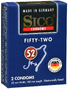 Sico 52 (Fifty-Two) Condooms 2ST