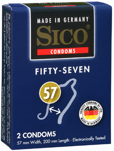 Sico 57 (Fifty-Seven) Condooms 2ST