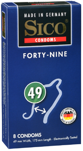 Sico 49 (Forty-Nine) Condooms 8ST