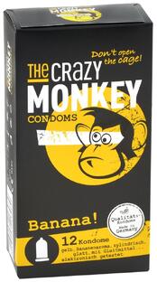 The Crazy Monkey Banana! Condooms 12ST