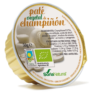 Soria Natural Paté van Champignons 100GR