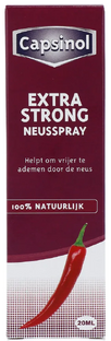 Capsinol Extra Strong Neusspray 20ML Capsinol Extra Strong Neusspray 20ML