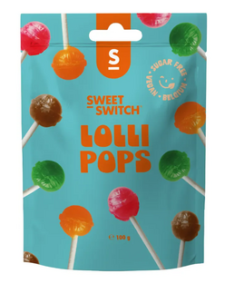 Sweet-Switch Lollipops 100GR Sweet-Switch Lollipops 100GR