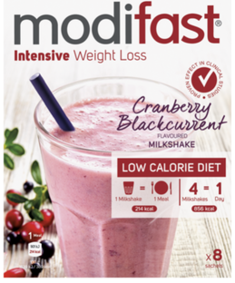 Modifast Intensive Milkshake Cranberry 440GR Modifast Intensive Milkshake Cranberry 440GR