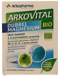 Arkopharma Arkovital Dubbel Magnesium Bio Tabletten 30TB