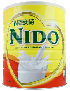 Nestle Nido Melkpoeder 2,5KG Nestle Nido Melkpoeder 2,5KG