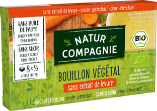 Natur Compagnie Groentebouillon Gistvrij 8ST Natur Compagnie Groentebouillon Gistvrij 8ST