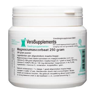VeraSupplements Magnesiumascorbaat Poeder 250GR