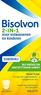 Bisolvon 2-in-1 Suikervrij 120ML Bisolvon 2-in-1 Suikervrij 120ML