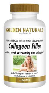 Golden Naturals Collageen Filler Tabletten 60TB