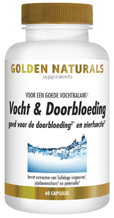Golden Naturals Vocht & Doorbloeding Capsules 60CP