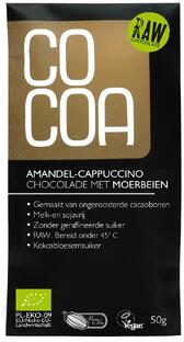 Cocoa Reep Amandel-Cappuccino Moerbeien 50GR