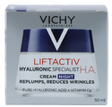 Vichy Liftactiv Hyaluron Nachtcrème 50ML Vichy Liftactiv Hyaluron Nachtcrème 50ML