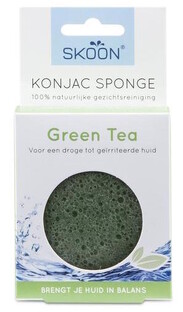 Skoon Konjac Sponge Green Tea 1ST Skoon Konjac Sponge Green Tea 1ST